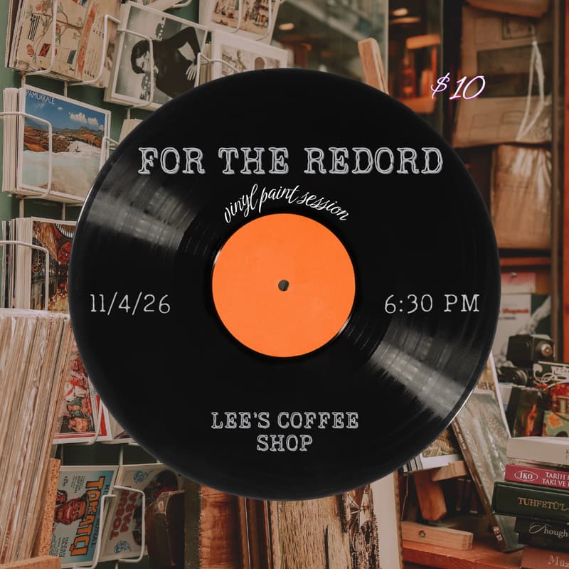 Cover Image for vinyl paint session 💿👩🏾‍🎨