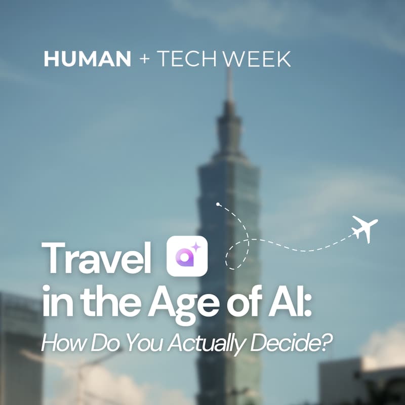 Cover Image for Travel in the Age of AI: How Do You Actually Decide?