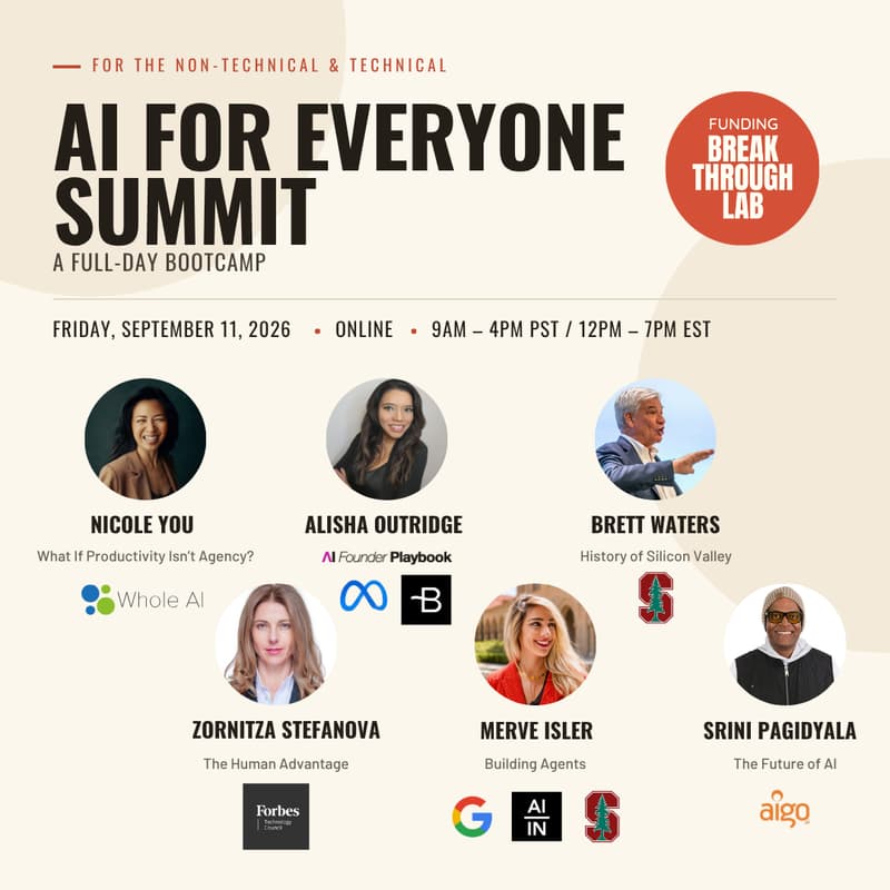 Cover Image for AI for Everyone: A Full-Day Bootcamp
