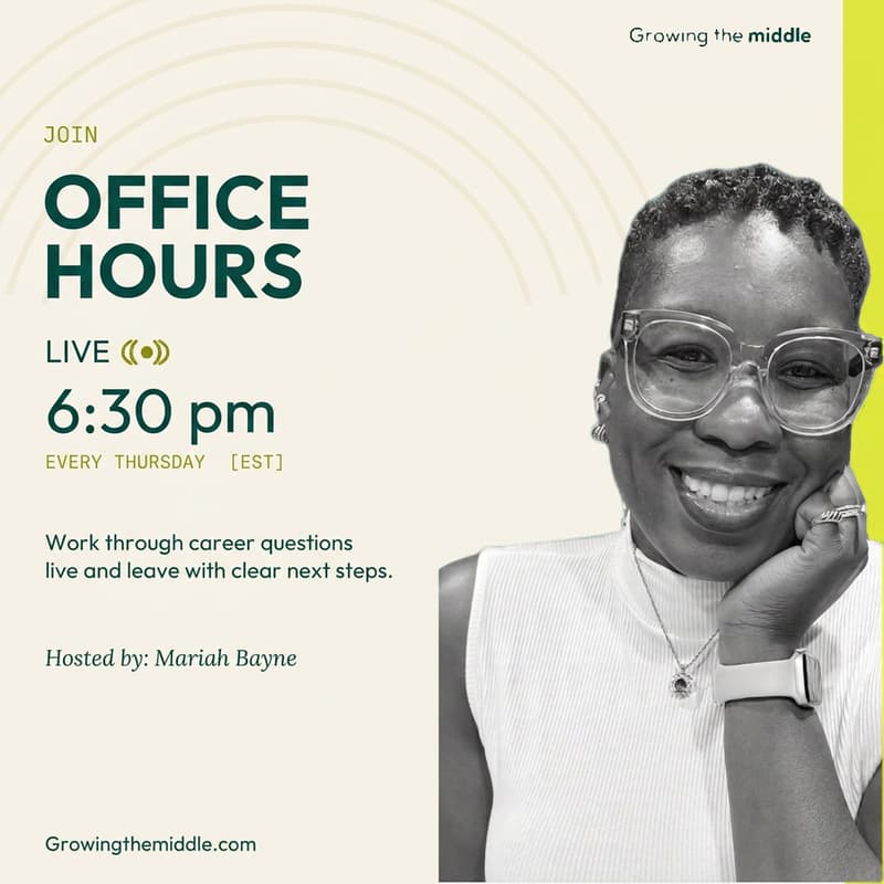 Cover Image for OFFICE HOURS: The Career Work Room
