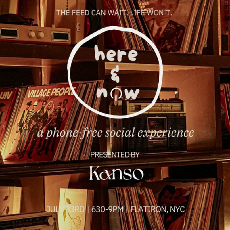 Cover Image for Here & Now: A Phone-Free Social Experience (NYC)