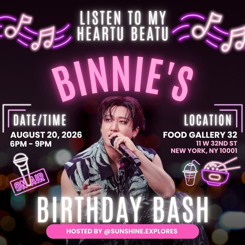 Cover Image for Binnie's Birthday Bash | Birthday Event For SKZ's Changbin
