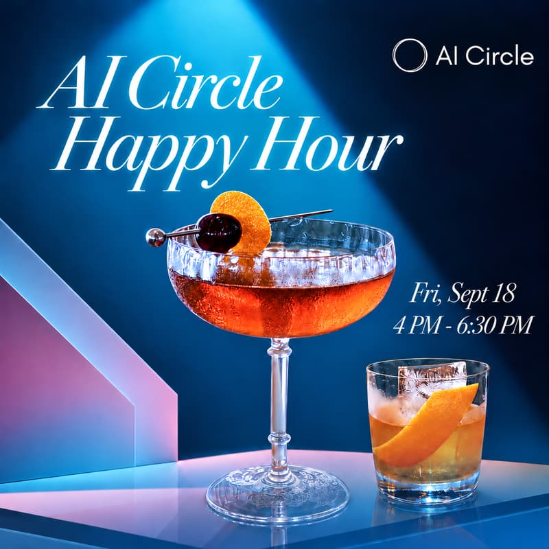 Cover Image for AI Circle Happy Hour