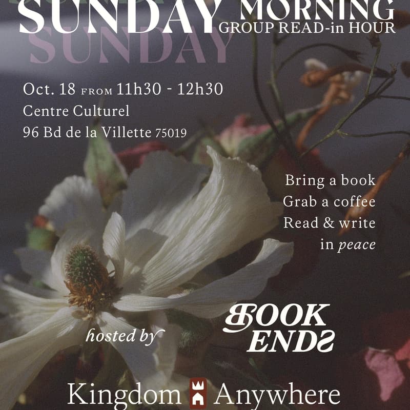 Cover Image for Sunday Morning Group Read-in