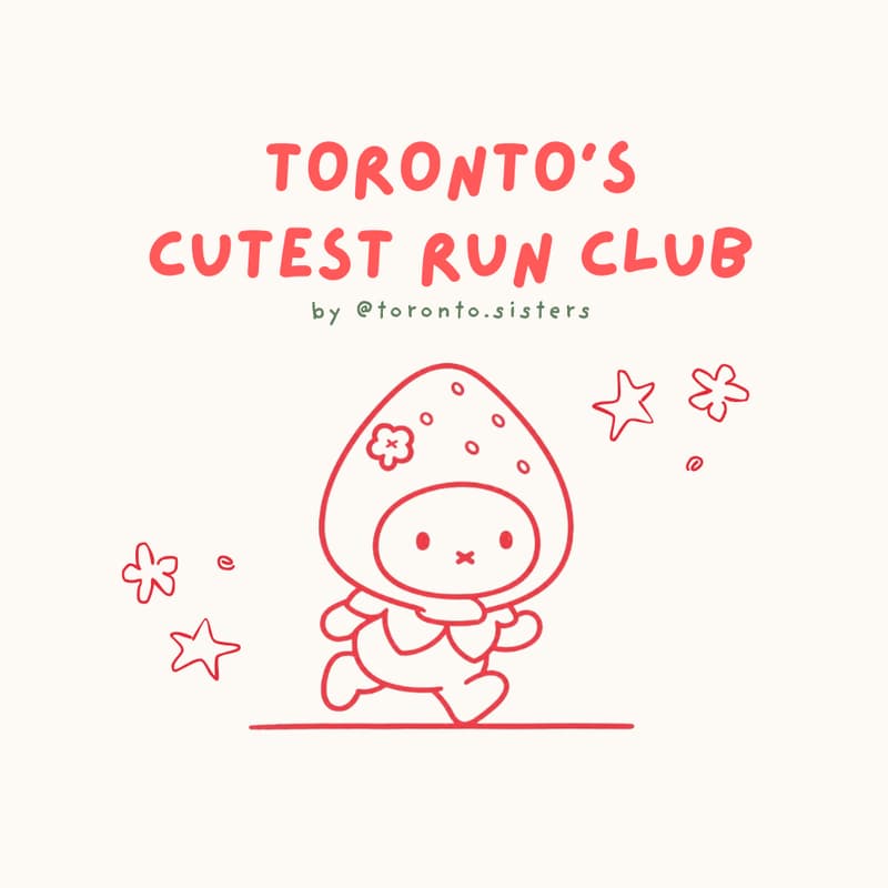 Cover Image for Toronto's Cutest Run Club (May 23) 🌸