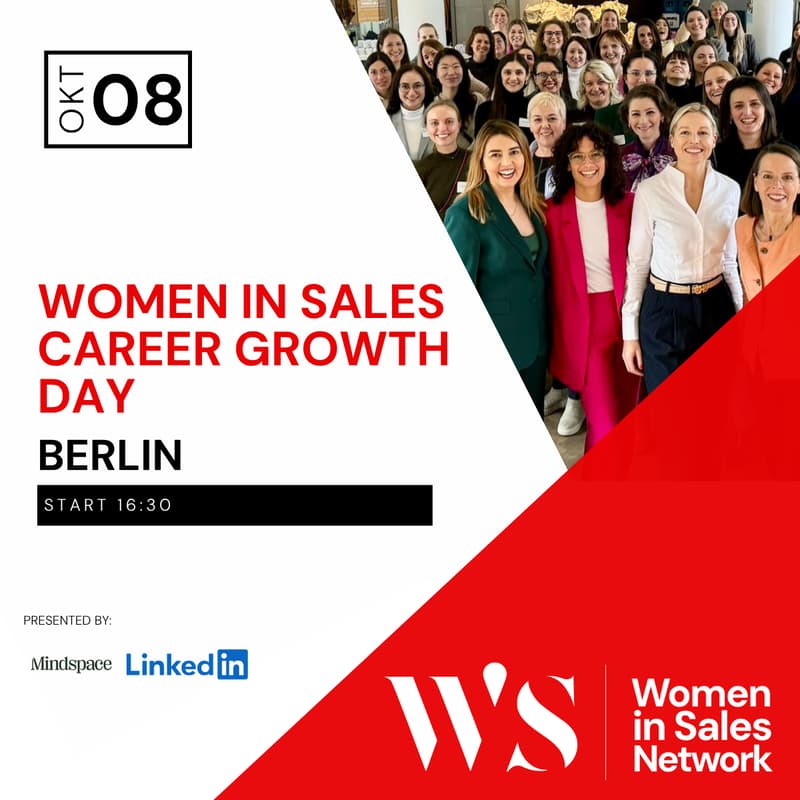 Cover Image for Women in Sales Career Growth Day - Berlin
