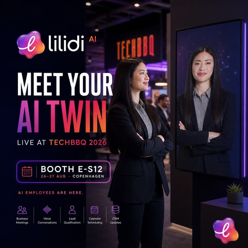 Cover Image for Meet Your AI Twin 🤖 | Live at TechBBQ 2026