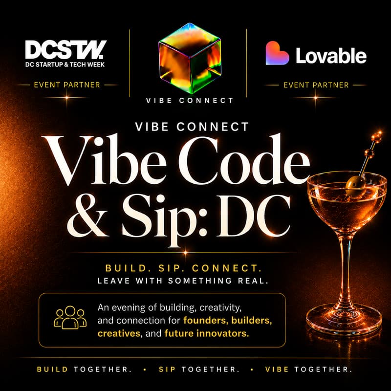 Cover Image for Vibe Code & Sip: DC with Lovable, DCSTW & Vibe Connect