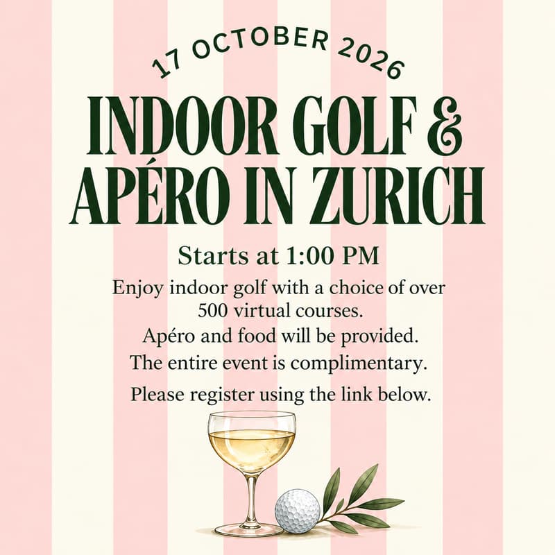 Cover Image for First WomensGolfZurich Event. 💛⛳️🏌️♀️