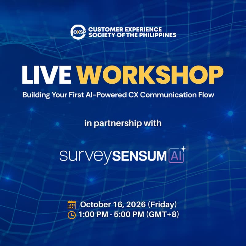 Cover Image for LIVE WORKSHOP: Building Your First AI-Powered CX Communication Flow