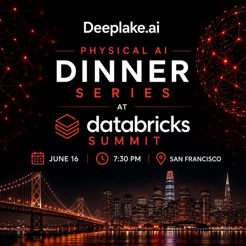 Cover Image for Physical AI Dinner Series at Databricks Summit