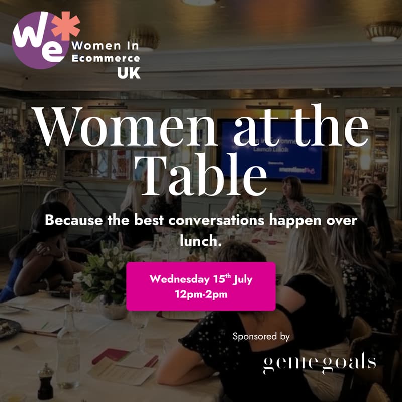 Cover Image for Women at the Table, by Women in Ecommerce