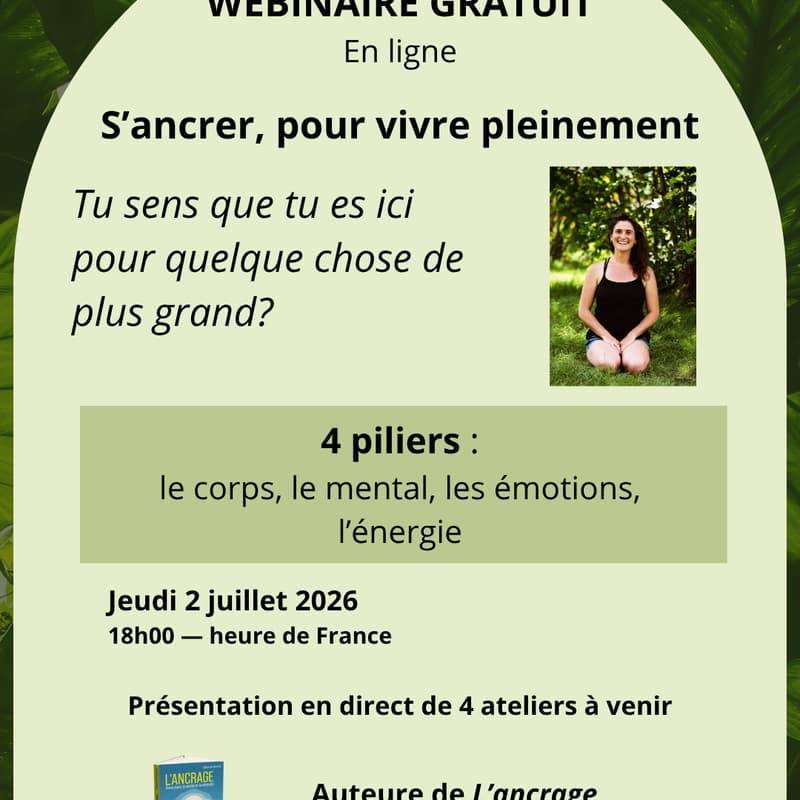 Cover Image for S'ancrer pour vivre pleinement
