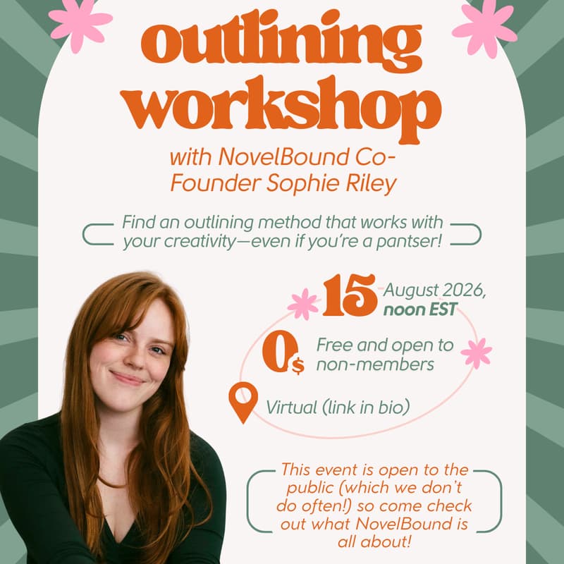 Cover Image for Outlining Workshop with NovelBound Co-Founder Sophie Riley