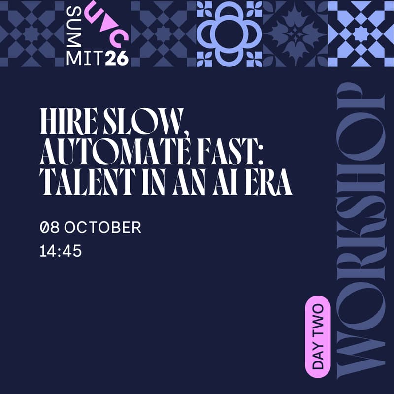 Cover Image for Hire slow, automate fast: talent in an AI era