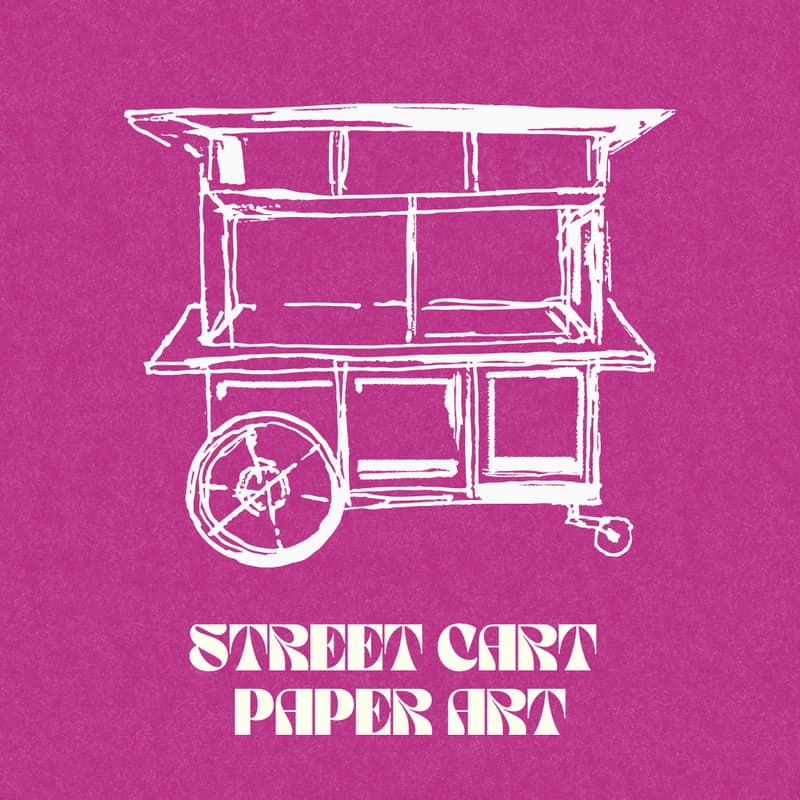 Cover Image for Galeri Gerobak: Street Cart Paper Art
