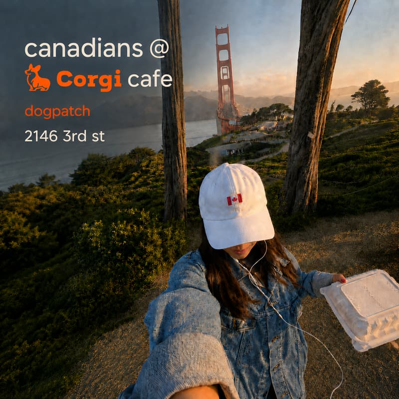 Cover Image for Canadians @Corgi Cafe