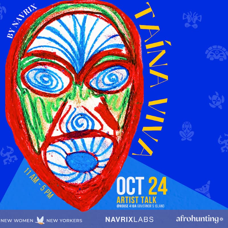 Cover Image for Artist Talk: Taína Viva with Navrioska (Navrix) M³