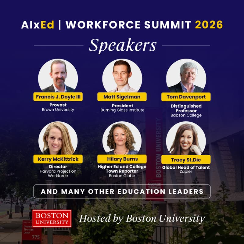 Cover Image for AIxEd Workforce Summit - by Boston University