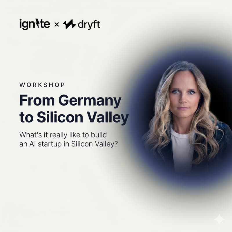 Cover Image for Workshop: From Germany to Silicon Valley