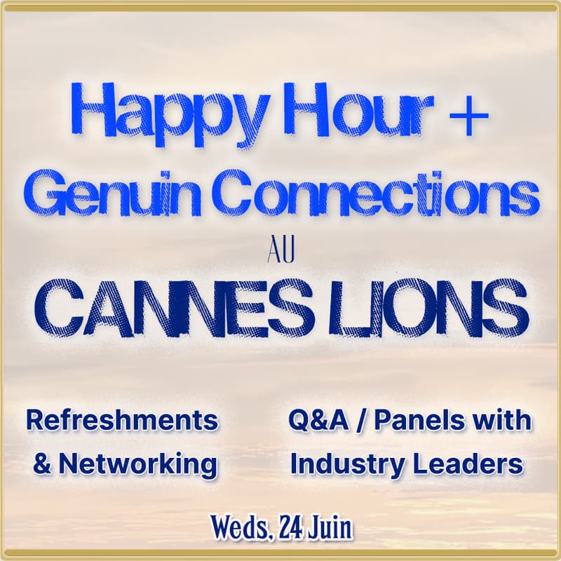 Cover Image for Happy Hour with Genuin in Cannes