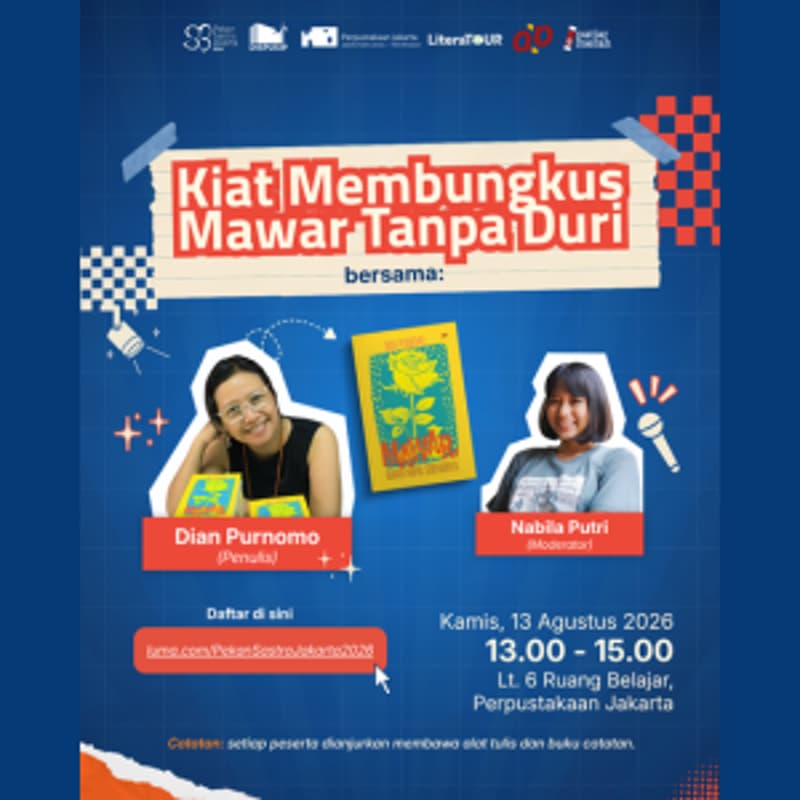 Cover Image for Kiat Membungkus Mawar Tanpa Melukai bersama Dian Purnomo dan Nabila Putri
