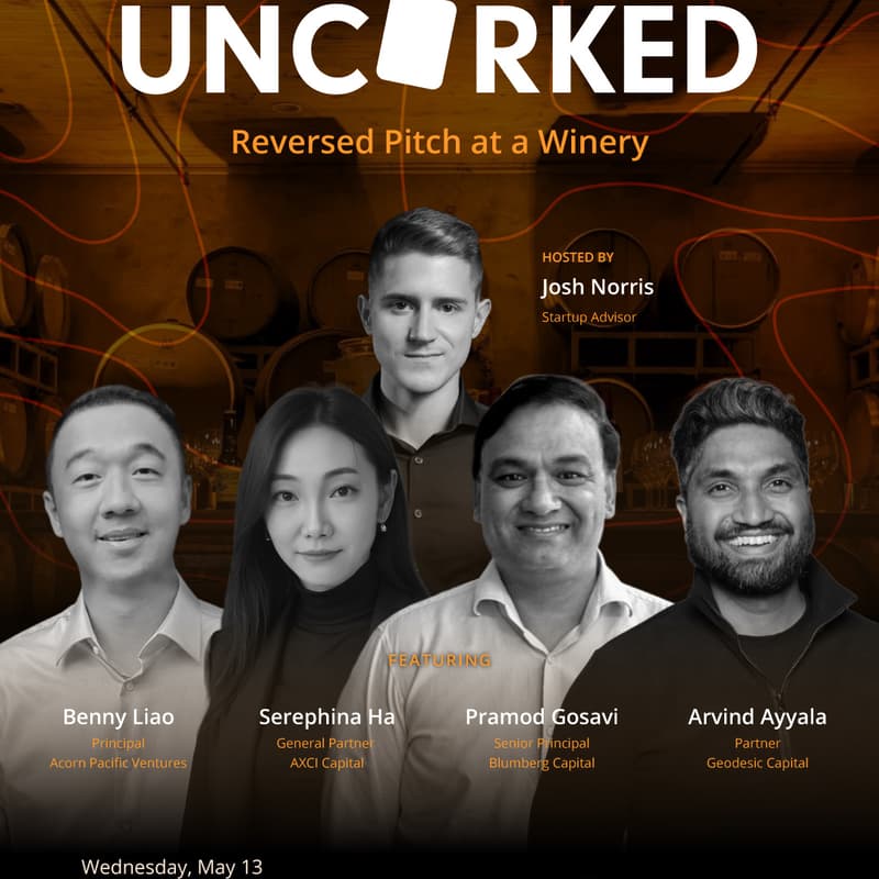 Cover Image for Uncorked: Reversed Pitch at a Winery (Unofficial SaaStr side event)