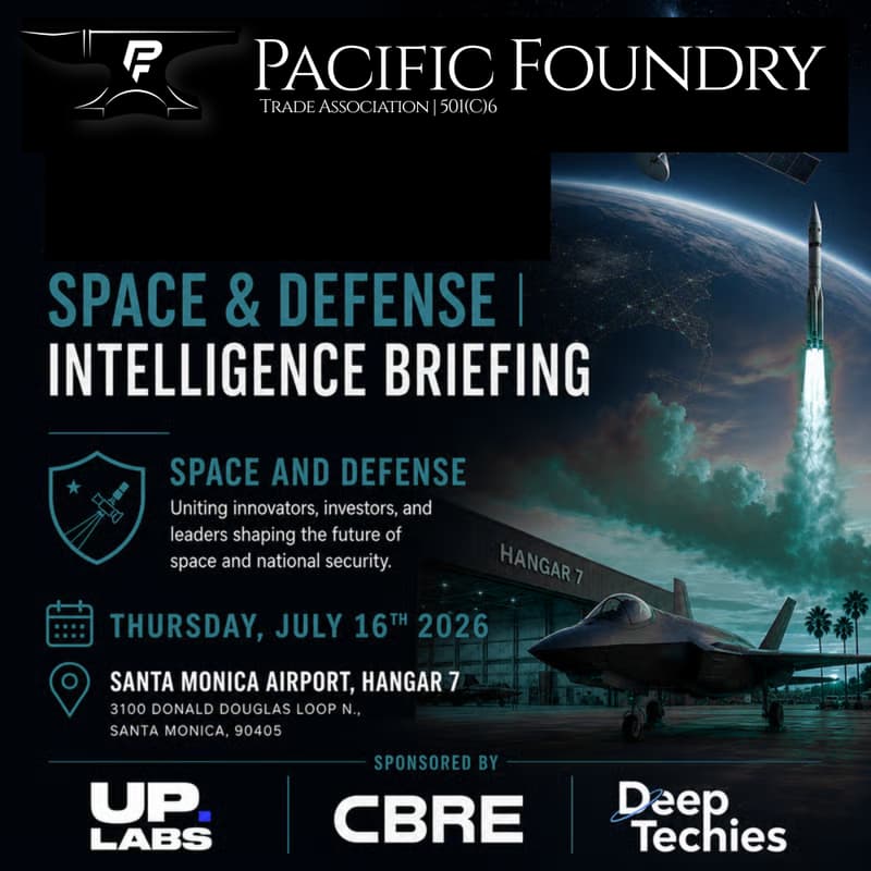 Cover Image for Pacific Foundry: Space & Defense | Intelligence Briefing