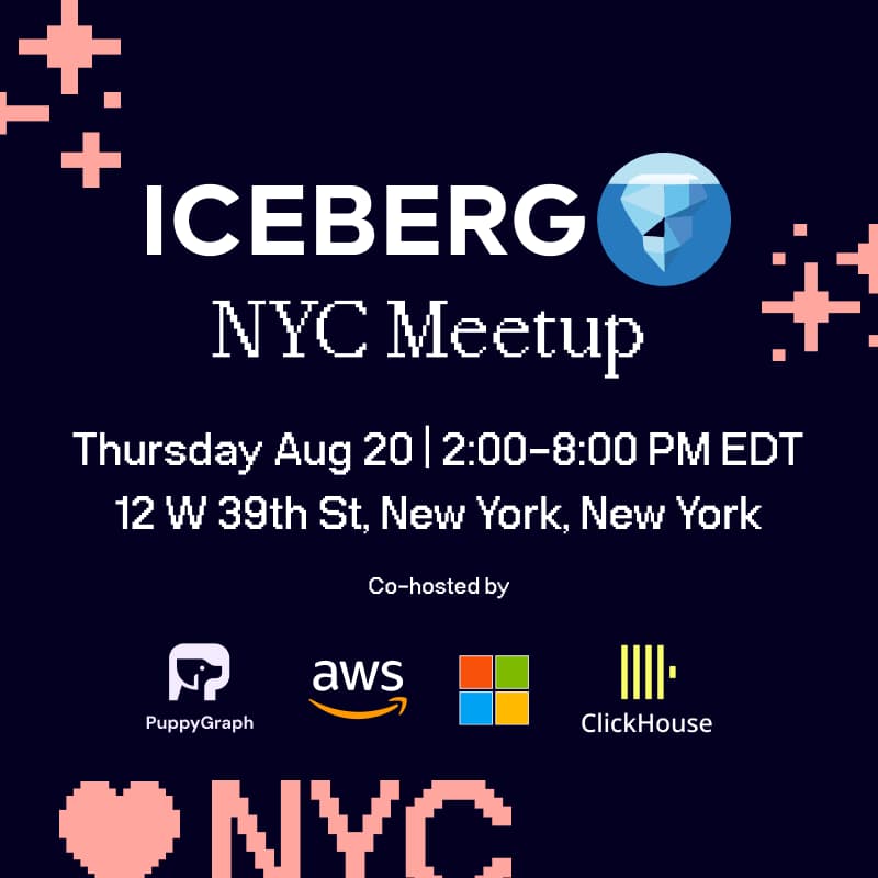 Cover Image for NYC Apache Iceberg™ Community Meetup