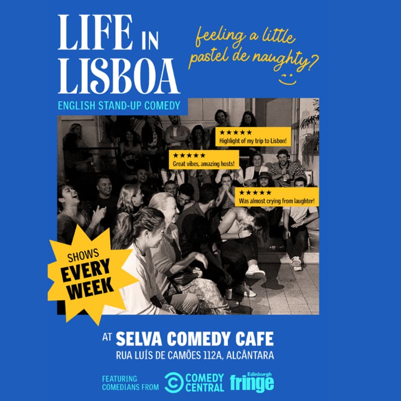 Cover Image for Life in Lisboa - A cultural comedy show in English