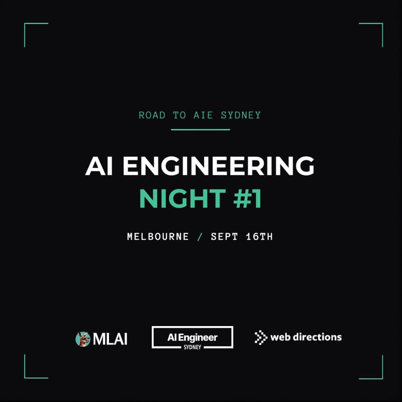 Cover Image for AI Engineer Night Melbourne #1