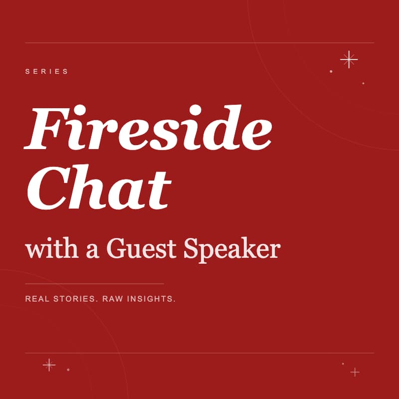 Cover Image for Monthly Fireside Chats