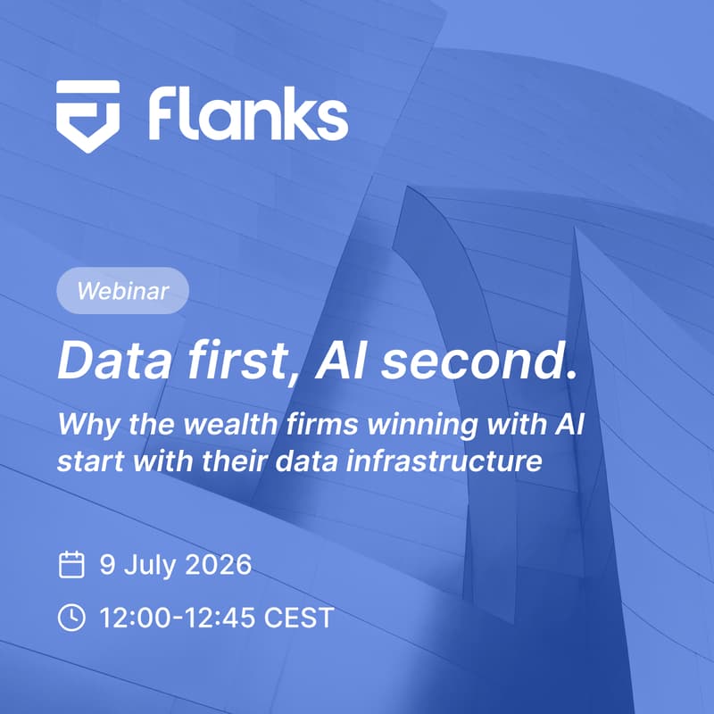 Cover Image for Webinar: Data first, AI second. Why the wealth firms winning with AI start with their data infrastructure.