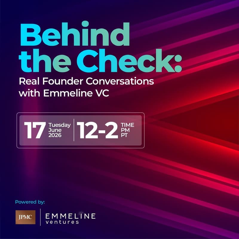 Cover Image for Behind the Check: Real Founder Conversations with Emmeline VC