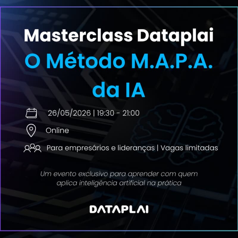 Cover Image for Masterclass Dataplai: O Método M.A.P.A. da IA