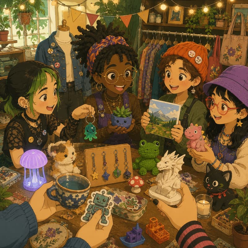 Cover Image for Maker's Mixer | Show, Tell & Trade!