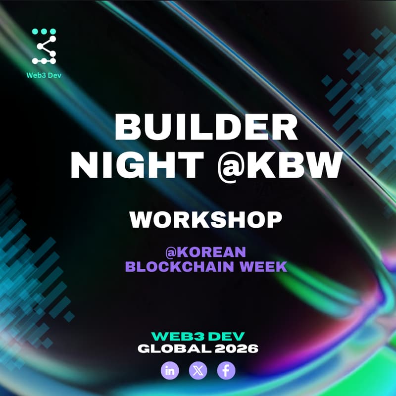 Cover Image for KBW 2026 Builder Workshop — Korea × Vietnam Frontier Tech Hackathon