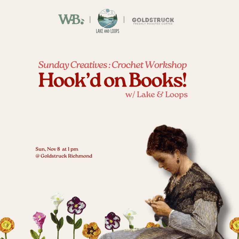 Cover Image for Sunday Creatives: Hook'd on Books!