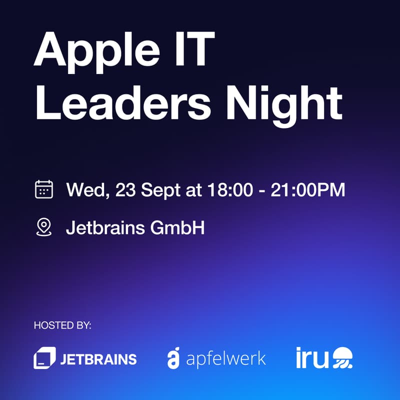 Cover Image for An evening with Jetbrains x Apfelwerk x Iru