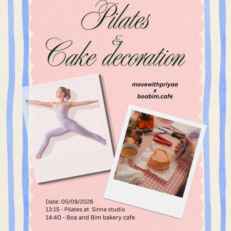 Cover Image for Pilates & Bento cake workshop