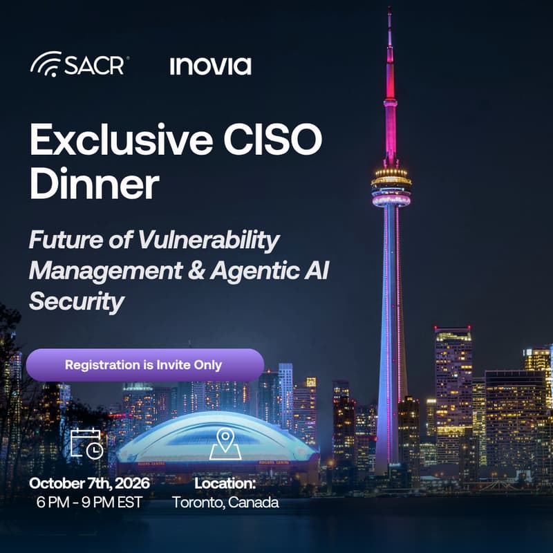 Cover Image for Exclusive CISO Dinner @Black Hat SecTor
