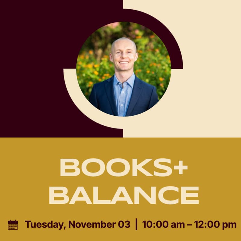 Cover Image for Books + Balance