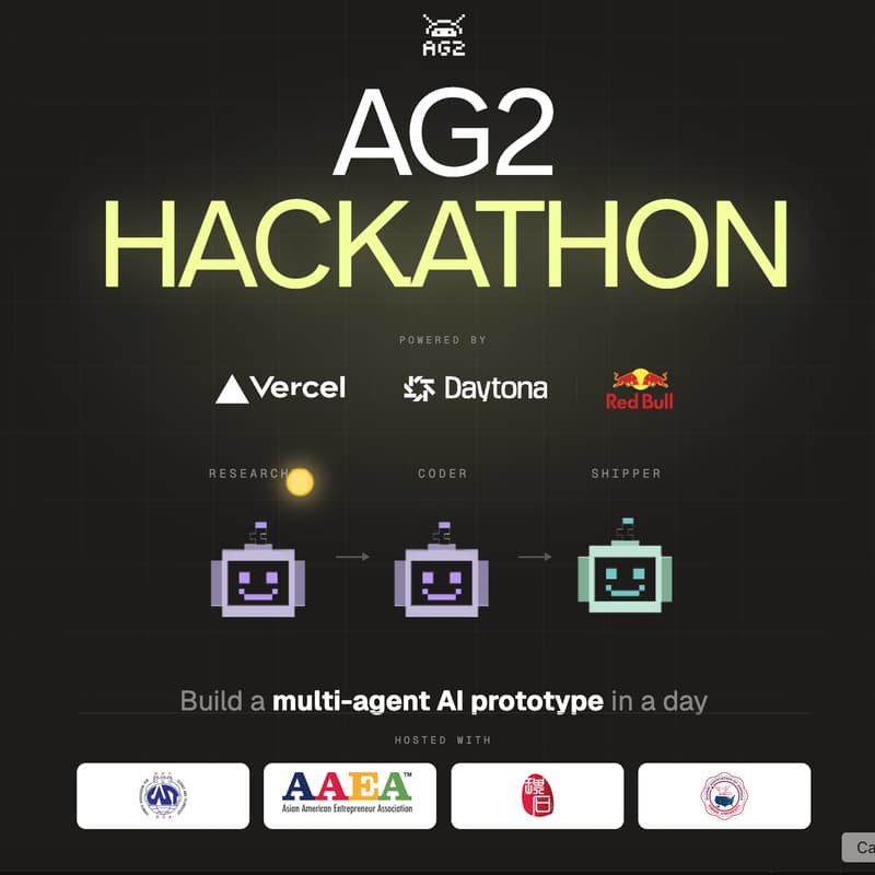 Cover Image for AG2 Hackathon @ Fordham Gabelli