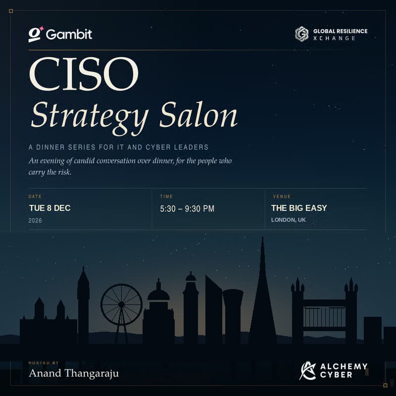 Cover Image for CISO Strategy Salon - London