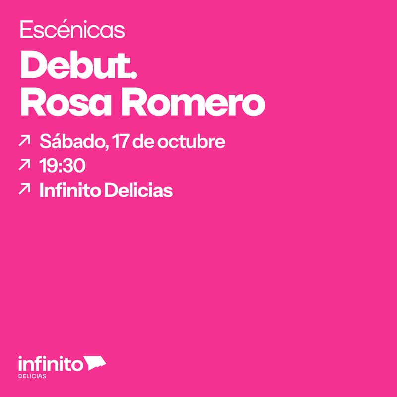 Cover Image for Escénicas: Debut – Rosa Romero