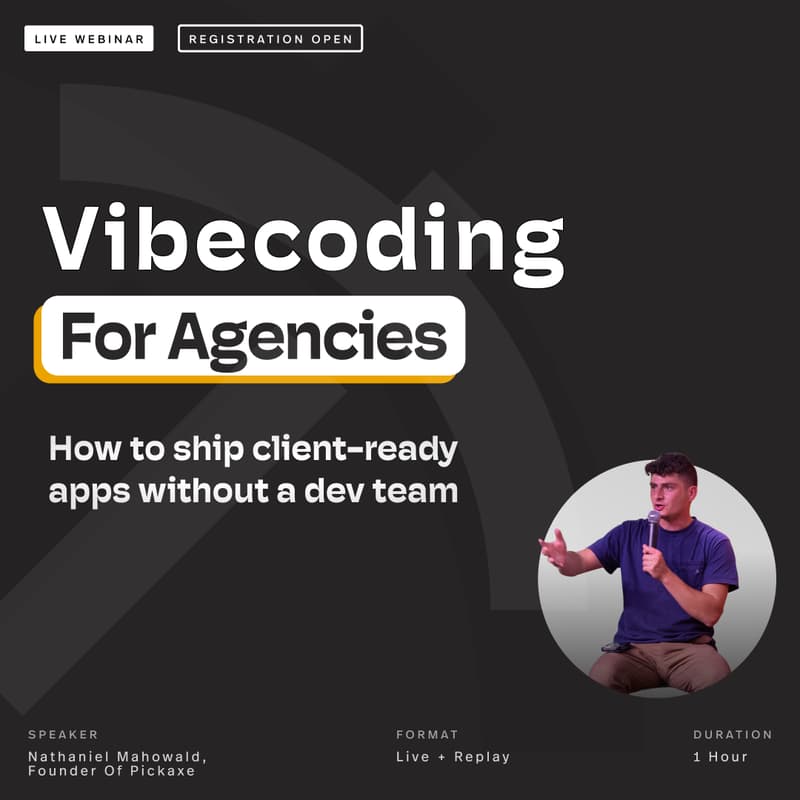Cover Image for Vibecoding for Agencies: Ship Client-Ready Apps Without a Dev Team