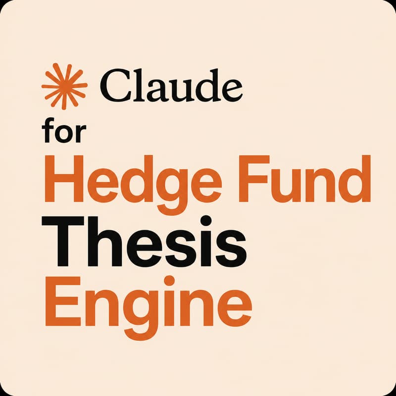 Cover Image for Claude for Hedge Fund Thesis Engine