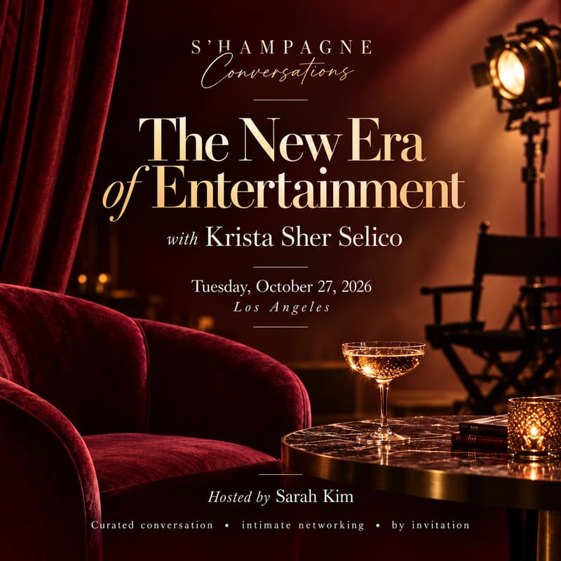 Cover Image for S’HAMPAGNE Conversations: The New Era of Entertainment