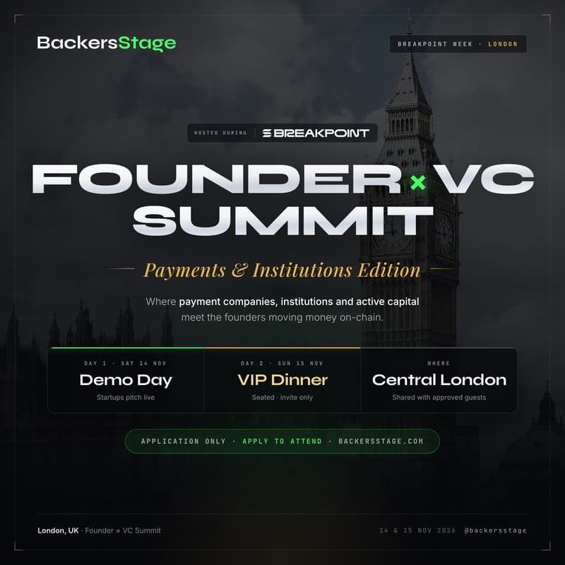 Cover Image for Founder x VC Summit | Demo Day | Breakpoint 🇬🇧