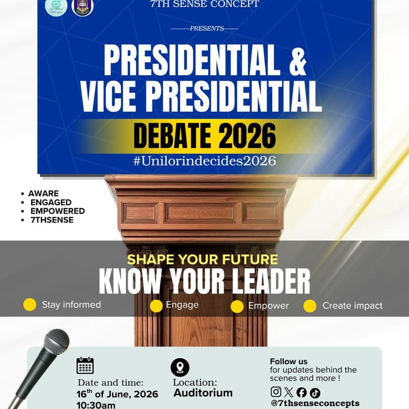 Cover Image for Presidential & Vice Presidential Debate